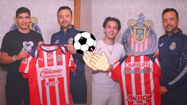 Carrillo y Castañeda llegan con la promesa de ayudar a Chivas a conseguir su título número 13 en el Apertura 2026