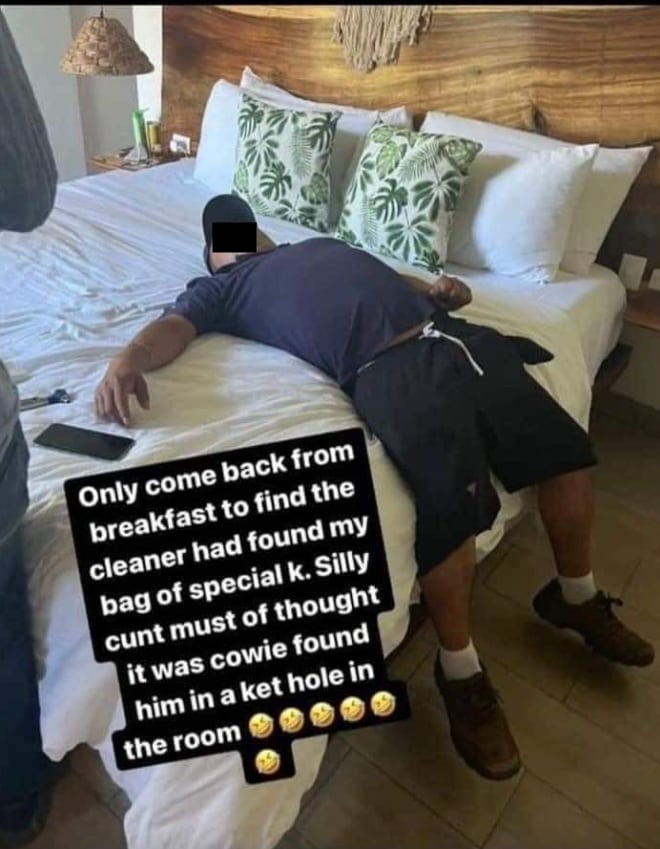 Empleado drogado en hotel de Tulum