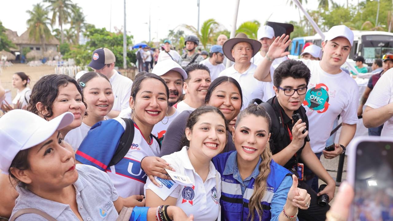 Evelyn Salgado encabeza la Estrategia Nacional de Limpieza y Conservación de Playas Costas de México