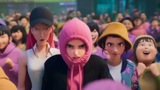 Las guerreras K-pop de Netflix