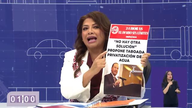 Clara Brugada y Santiago Taboada pelean por el tema del agua