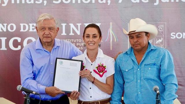 AMLO y Claudia Sheinbaum: Plan de Justicia para el Pueblo Yaqui