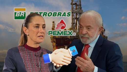 Lula propuso a Sheinbaum alianza Petrobras-Pemex en el Golfo de México