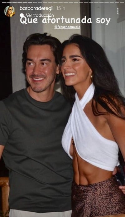 Bárbara de Regil y Fernando Schoenwald.