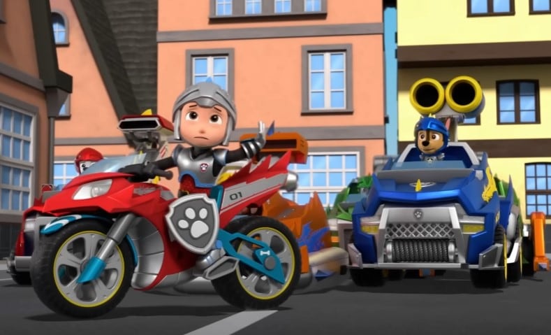 60 minutos de capítulos de Paw Patrol en aventuras de dragones y rescates