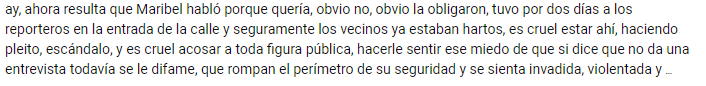 Usuario se van contra los medios por la cobertura a Maribel Guardia.