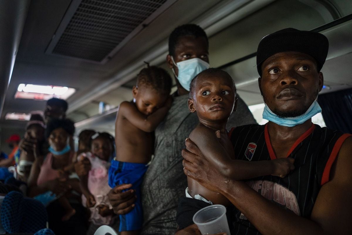 Migrantes haitianos