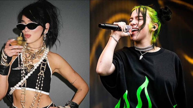 Billie Eilish y Dua Lipa