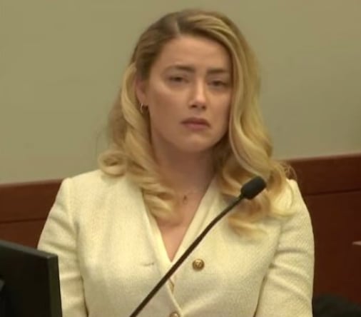Amber Heard reacciona a testimonio de Johnny Deep