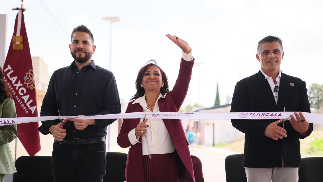 Lorena Cuéllar Cisneros consolida transformación en la Capital Tlaxcalteca con inversión en infraestructura