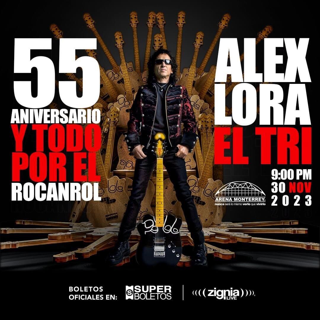 Álex Lora en concierto: Precio de boletos para verlo en CDMX y Monterrey