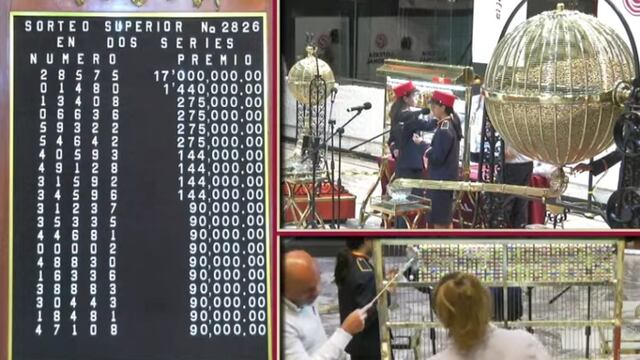 Resultados Sorteo Superior 2826 de Lotería Nacional: Ganadores de hoy 8 de noviembre