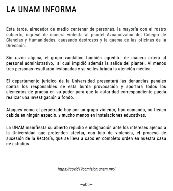 ¿Qué pasó en CCH Azcapotzalco? Incendian dirección y hay 3 heridos; UNAM denunciará