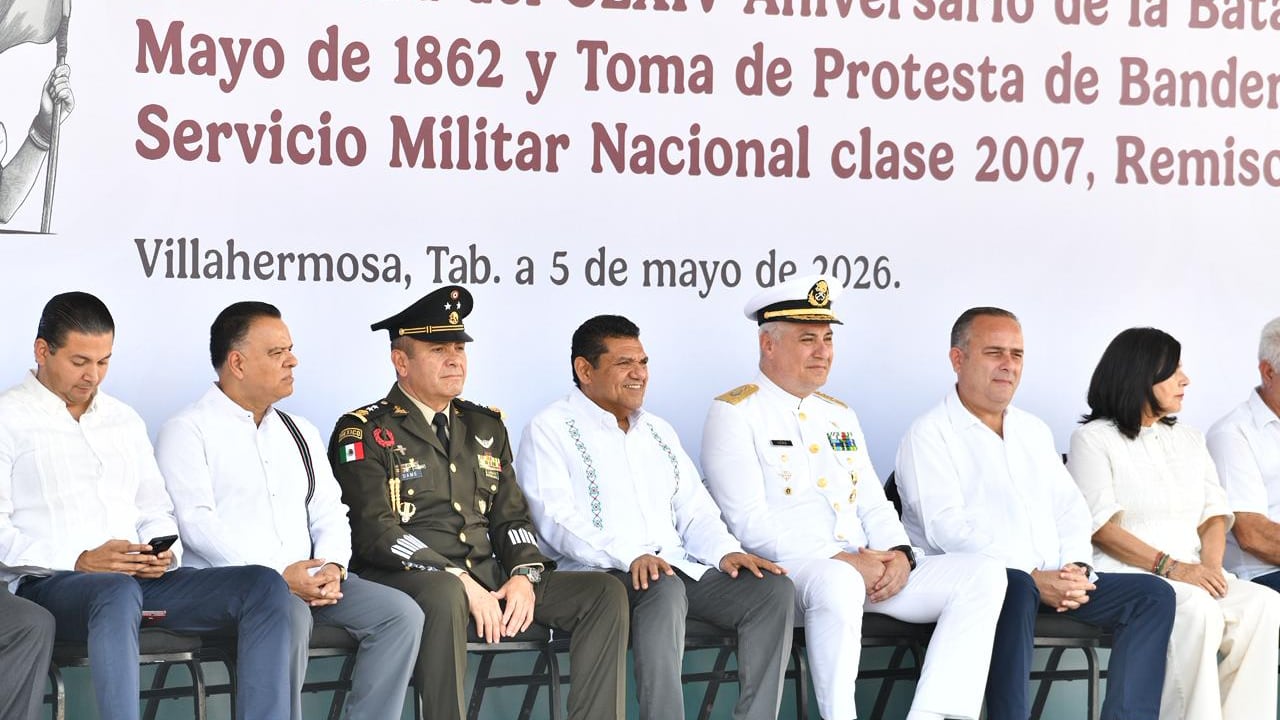 Javier May se suma a la defensa de la soberanía nacional en aniversario de la Batalla de Puebla