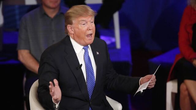 Donald Trump. Advertencias sobre recesión.