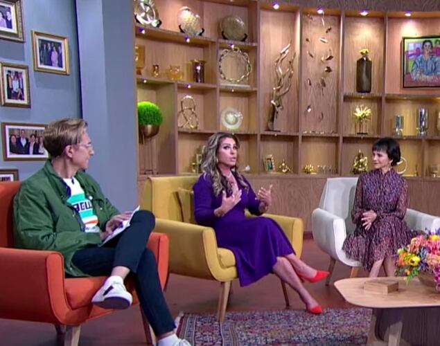 Rocío Sánchez Azuara en Ventaneando