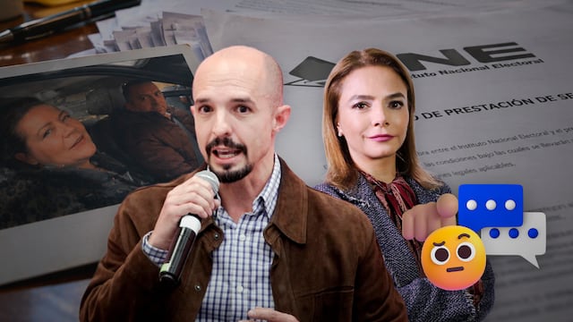 Carla Humphrey y Arturo Castillo cuestionan a Taddei por su chofer y los contratos del INE