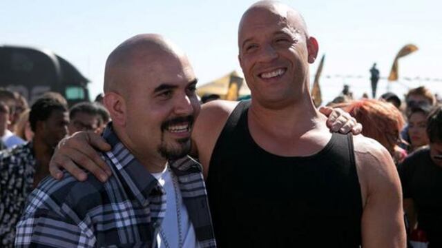Noel Guglielmi y Vin Diesel en 'Rápidos y Furiosos'