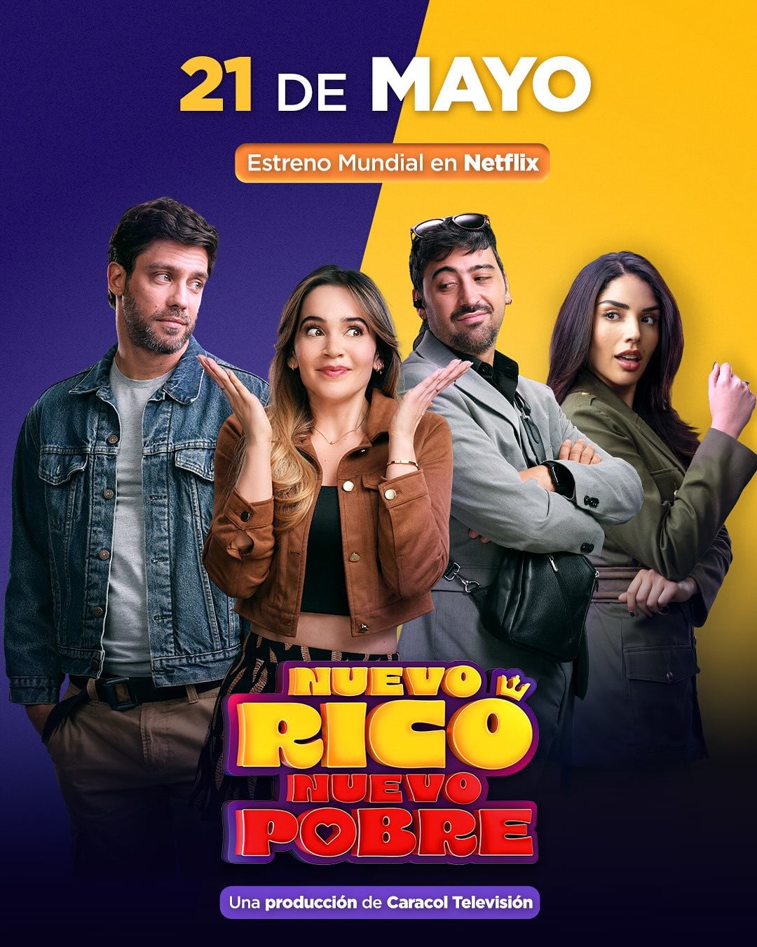 Elenco Nuevo rico, nuevo pobre