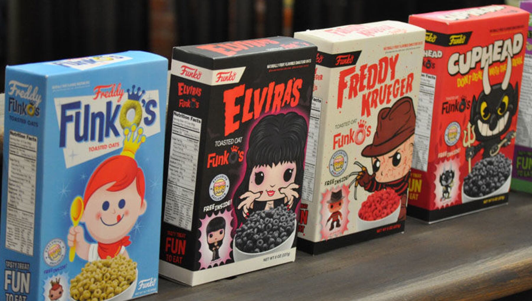 Cajas de cereal