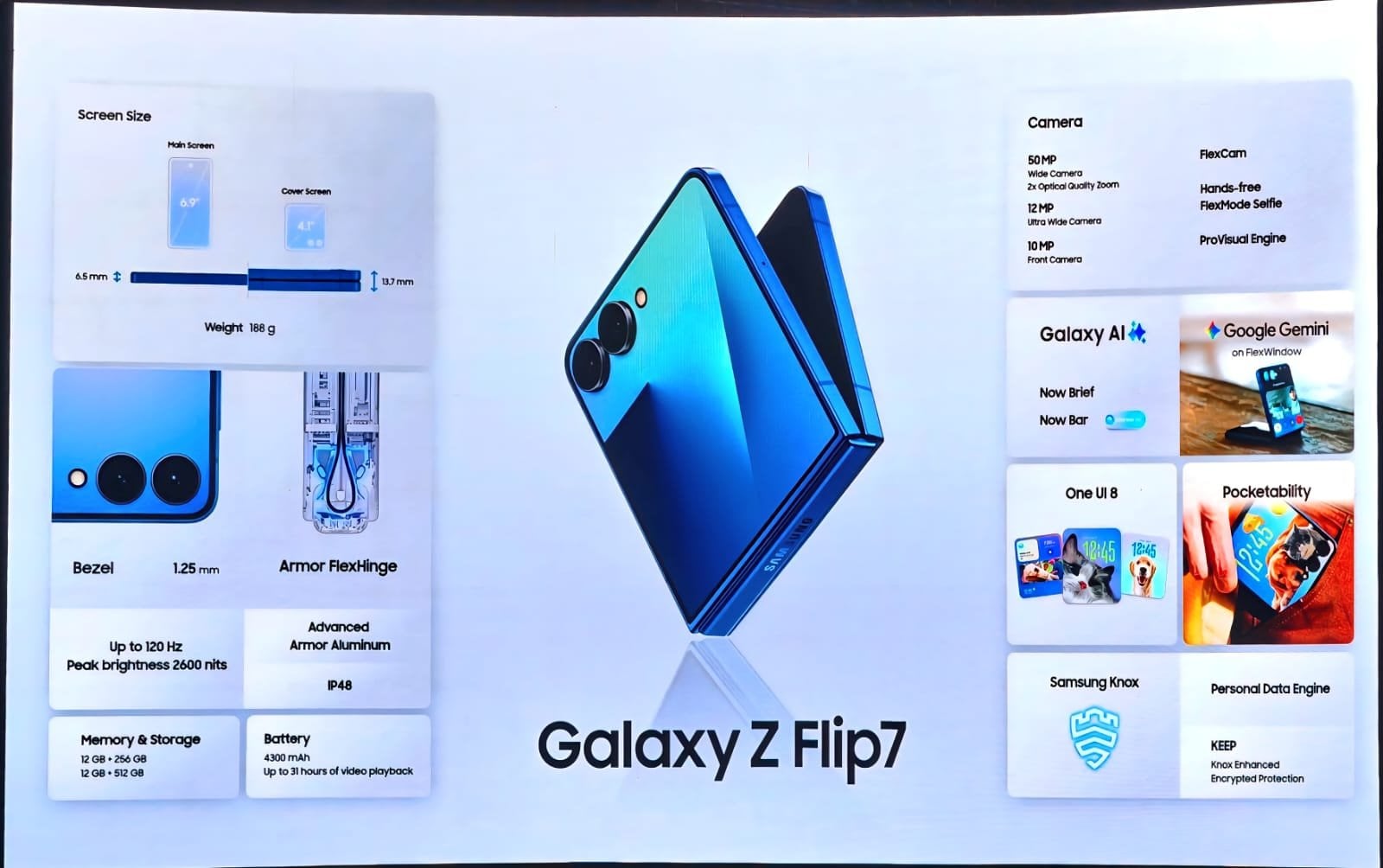 El nuevo Galaxy Flip Z 7