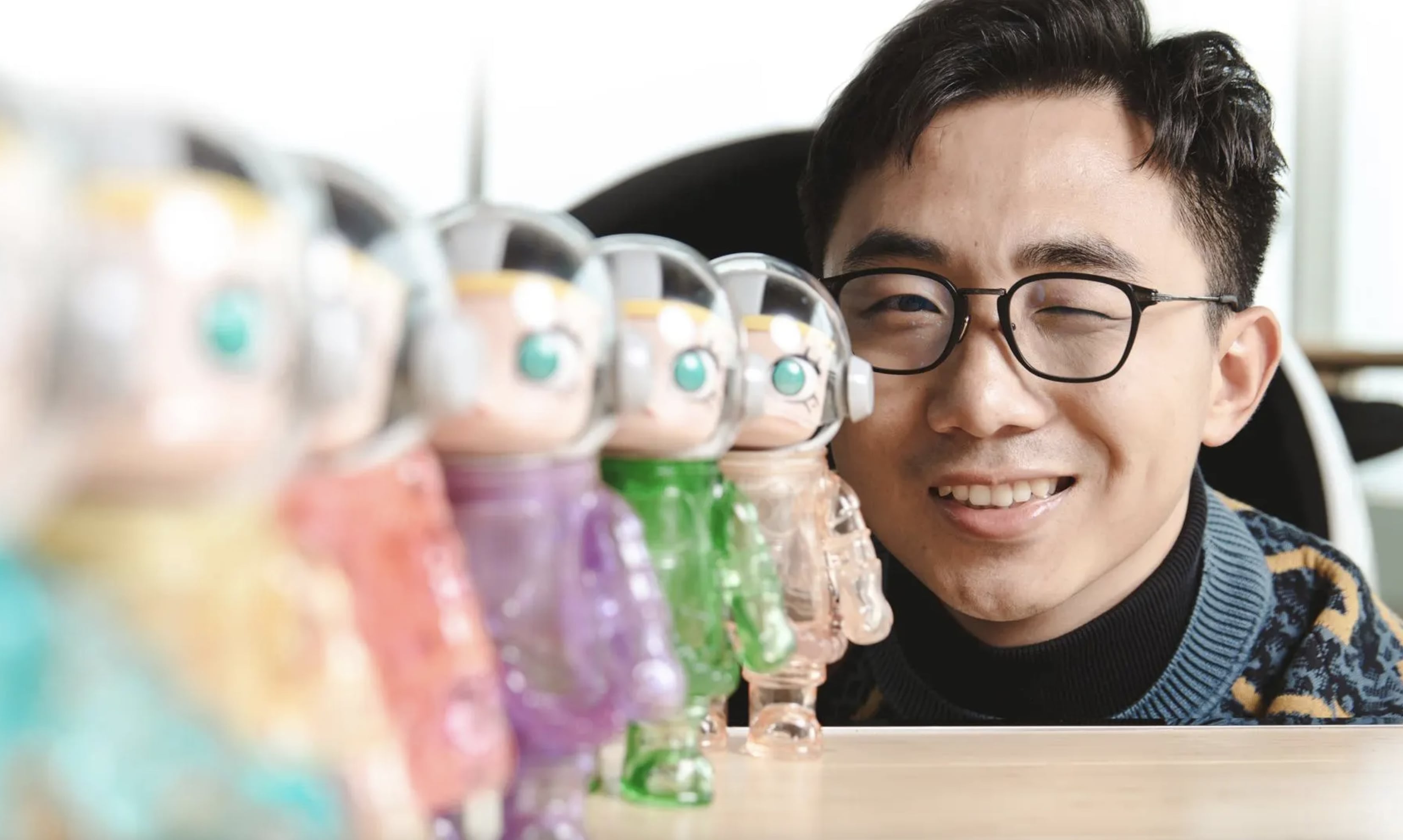 Wang Ning, fundador de Pop Mart