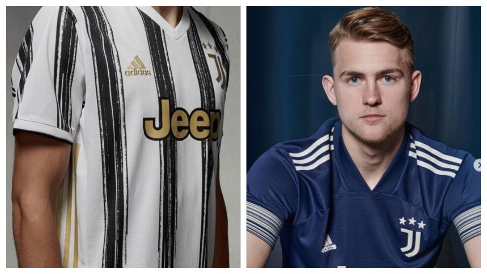 Las nuevas camisetas de la Juventus