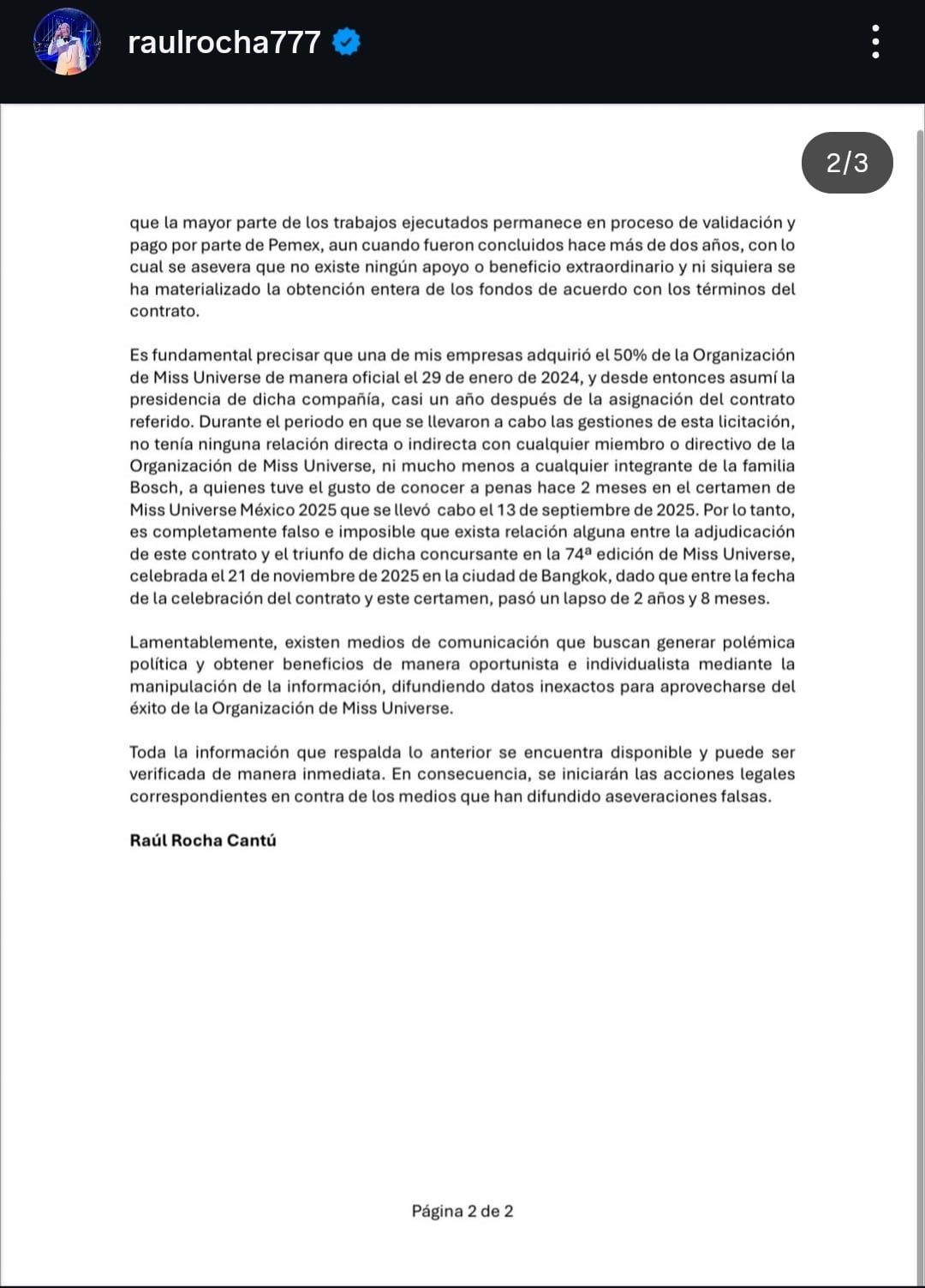 Raúl Rocha reveló que Pemex le debe 700 millones de pesos