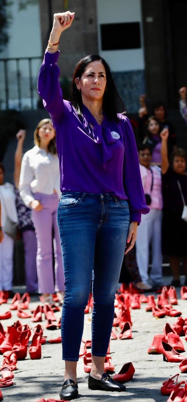 Lía Limón alza la voz por las mujeres asesinadas y desaparecidas