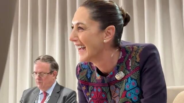 Video de Claudia Sheinbaum en la Cumbre del G7 en Canadá