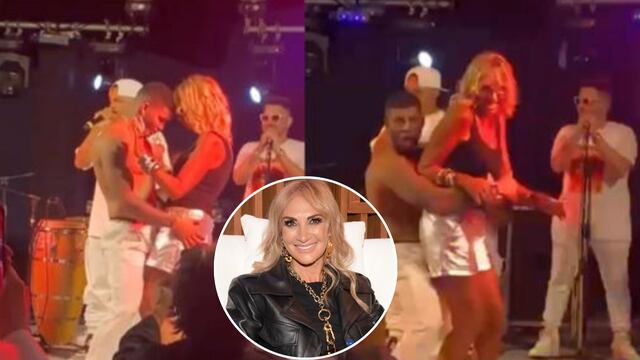 Adela Micha perreando con un cubano.