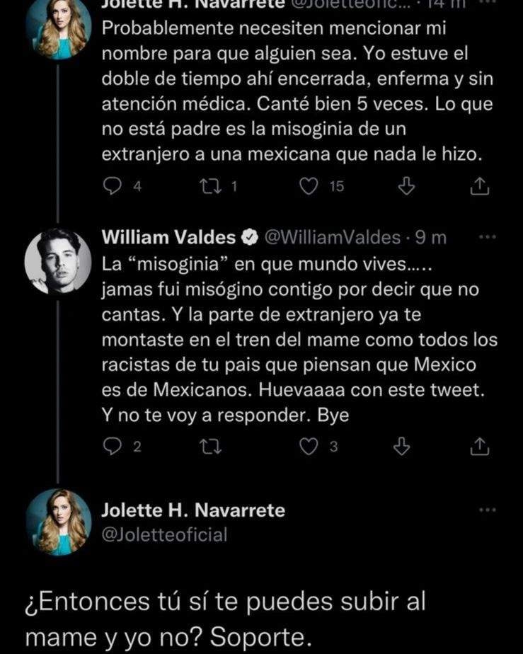 Jolette y William Valdés