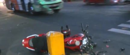 Choque en la Agrícola Oriental deja una persona herida hoy 13 de noviembre