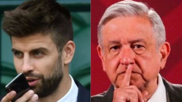 Piqué y AMLO
