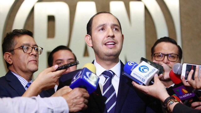 Marko Cortés, dirigente del Partido Acción Nacional (PAN).