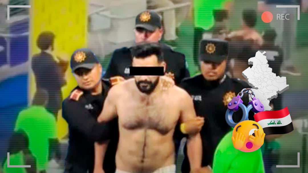 Detienen a iraquí en Nuevo León tras festejar triunfo sobre Bolivia