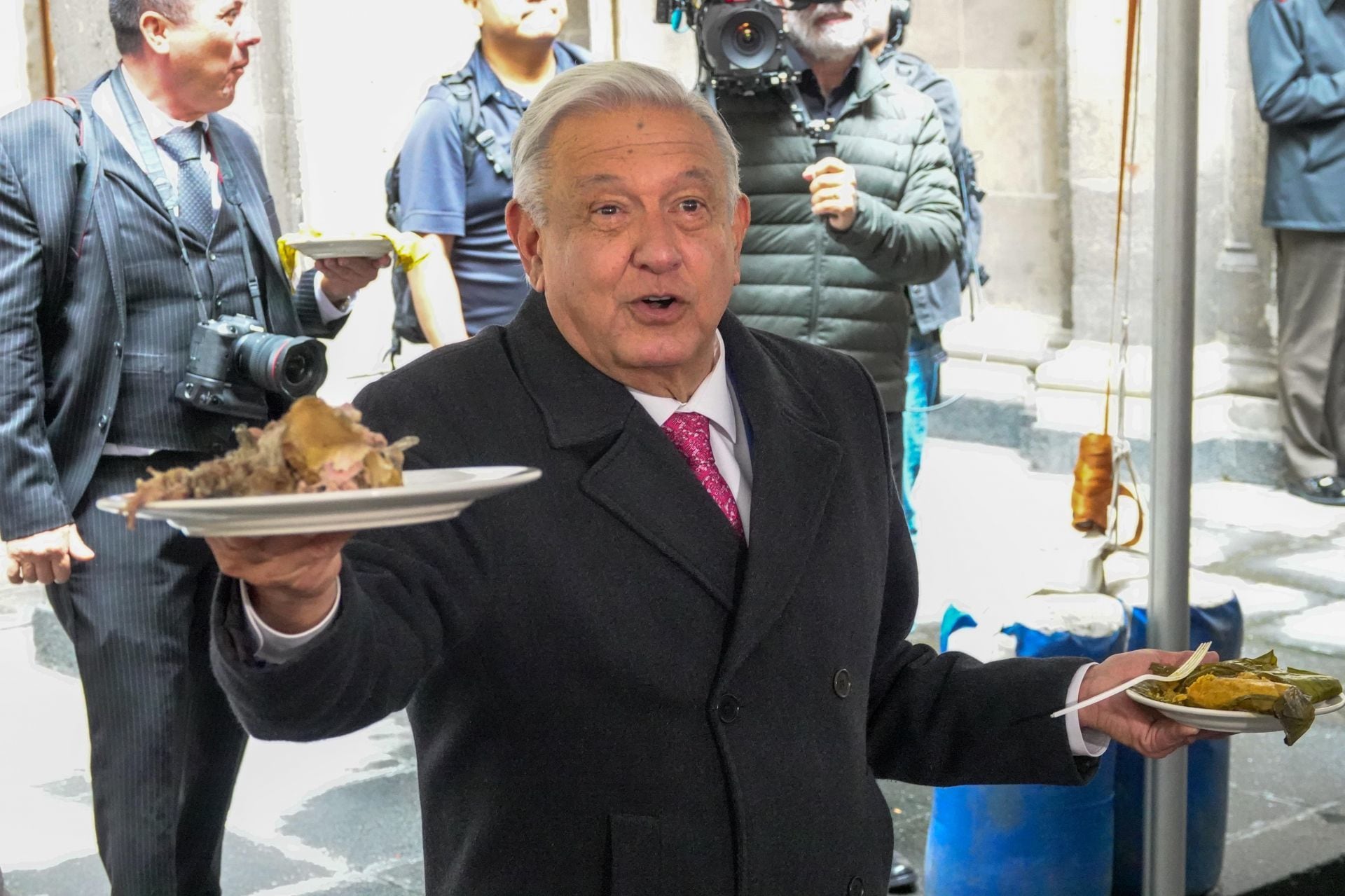 AMLO último día como presidente; fiesta en Palacio Nacional