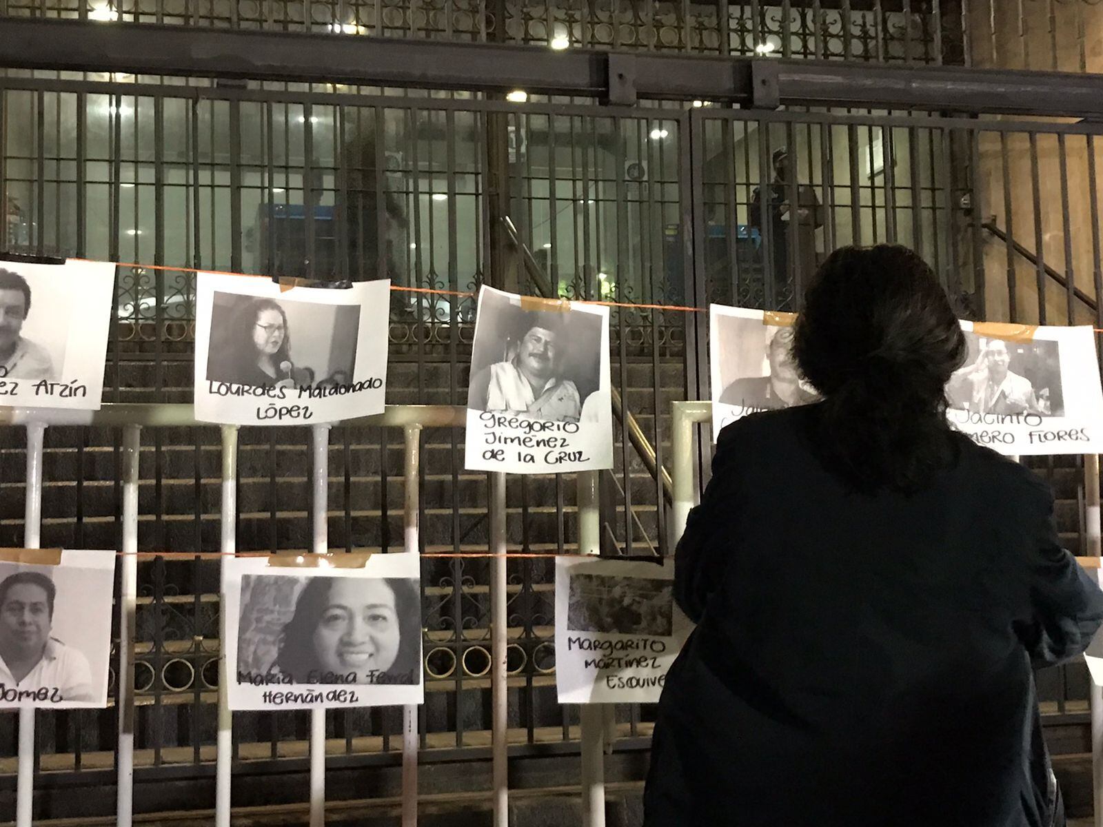 Fotos de periodistas asesinados en México