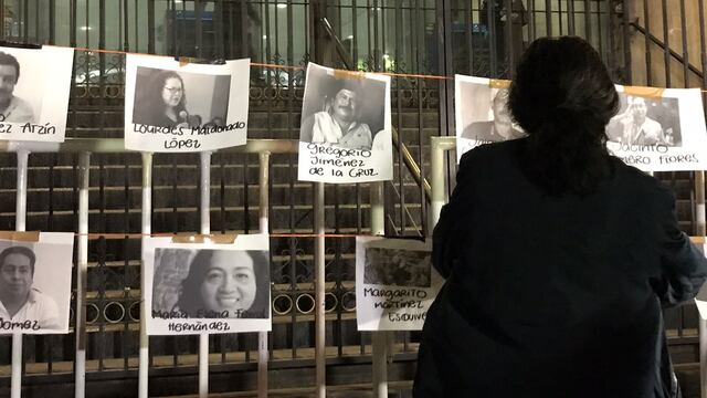 Fotos de periodistas asesinados en México