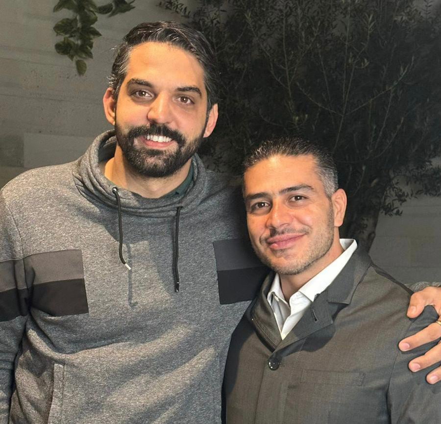 Omar García Harfuch y Antonio Attolini, captura de pantalla