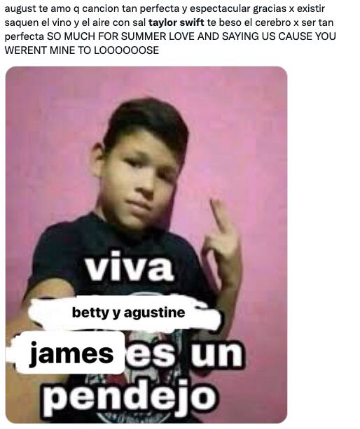 Memes august de Taylor Swift