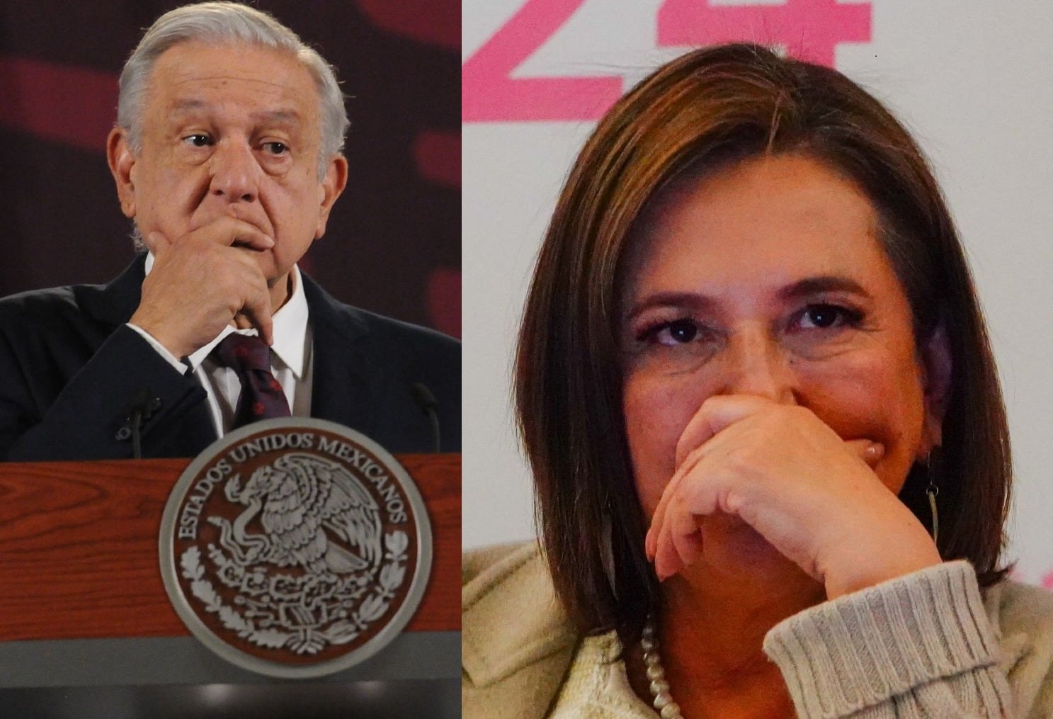 Xóchitl Gálvez le pide a AMLO que deje de agredir de Palacio Nacional