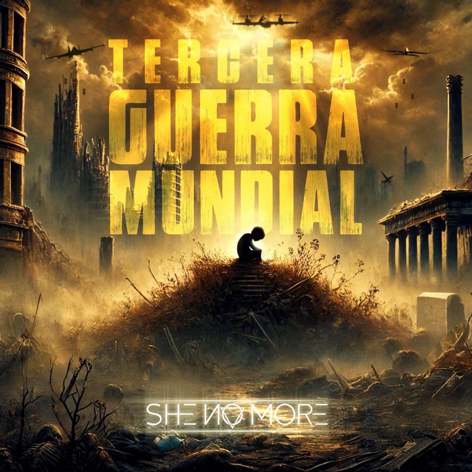 SHE NO MORE convierte la ira en sinfonía y la denuncia en arte.”