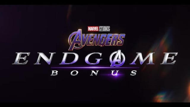 Avengers Endgame: Bonus