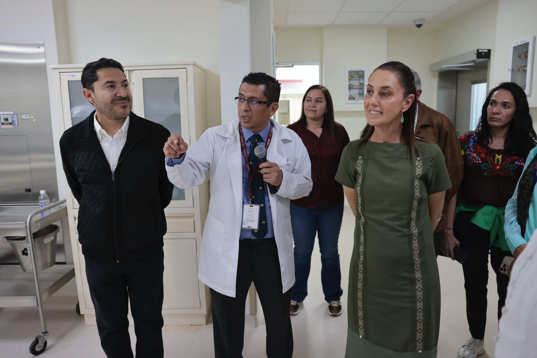 Claudia Sheinbaum y Martí Batres reabren el Hospital General “Dr. Carlos Calero Elorduy” en Morelos.