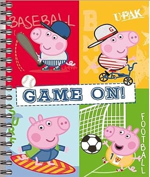 Cuadernos de Peppa Pig y George para el regreso a clases 2024