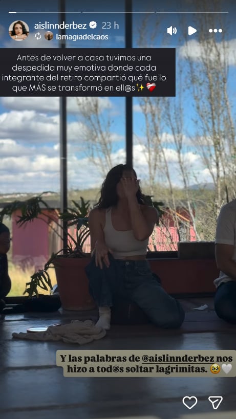 Aislinn Derbez reaparece en Instagram