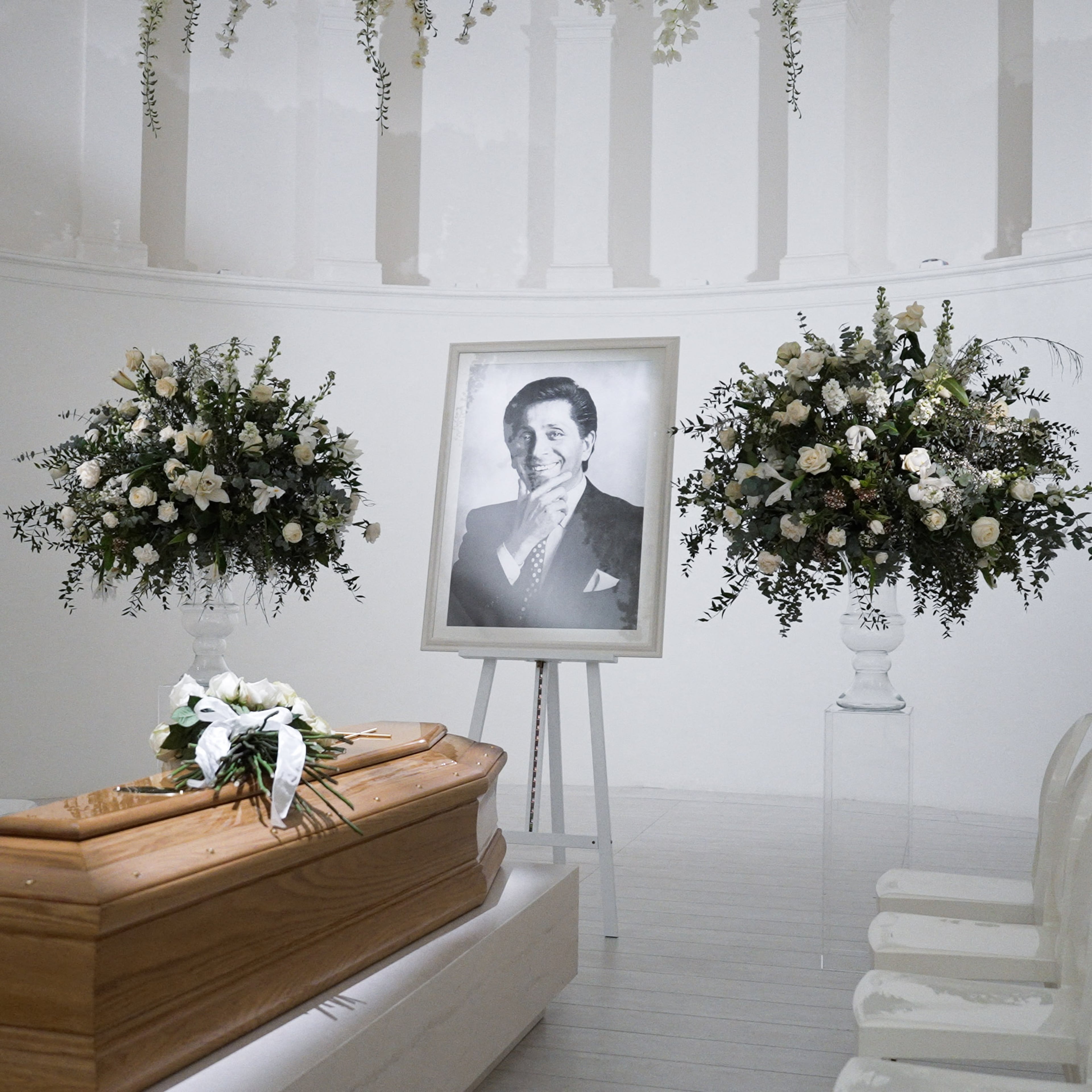 Leyendas de la moda acuden al funeral de Valentino Garavani