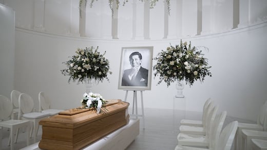 Leyendas de la moda acuden al funeral de Valentino Garavani