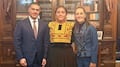 Elvis Guerra se reúne con Sheinbaum y García Harfuch en Palacio Nacional tras ataque